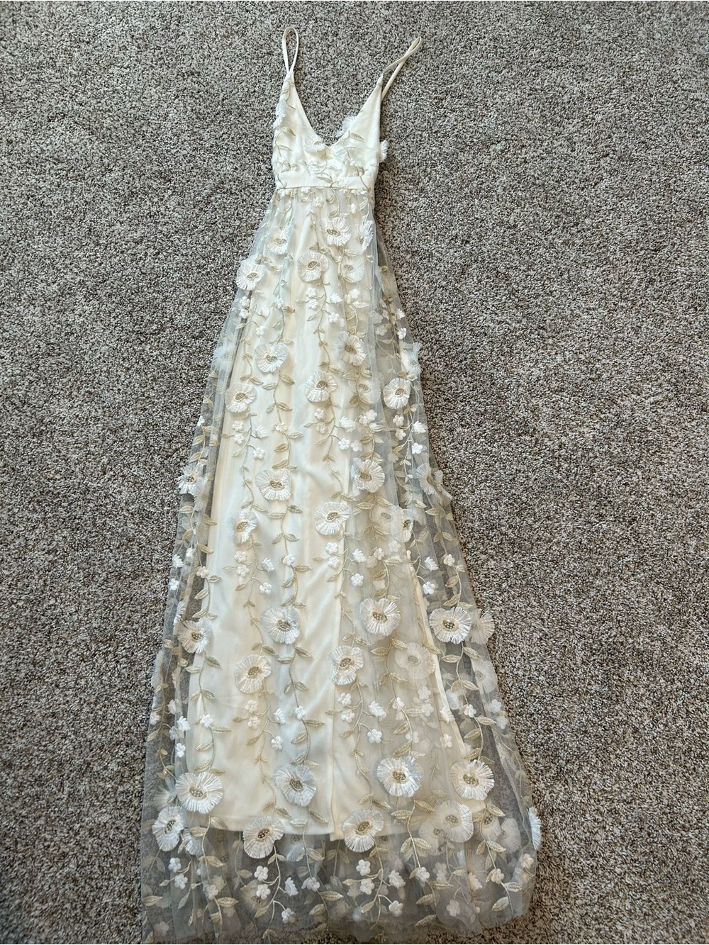 White Altar’d State Arabella Maxi Dress
